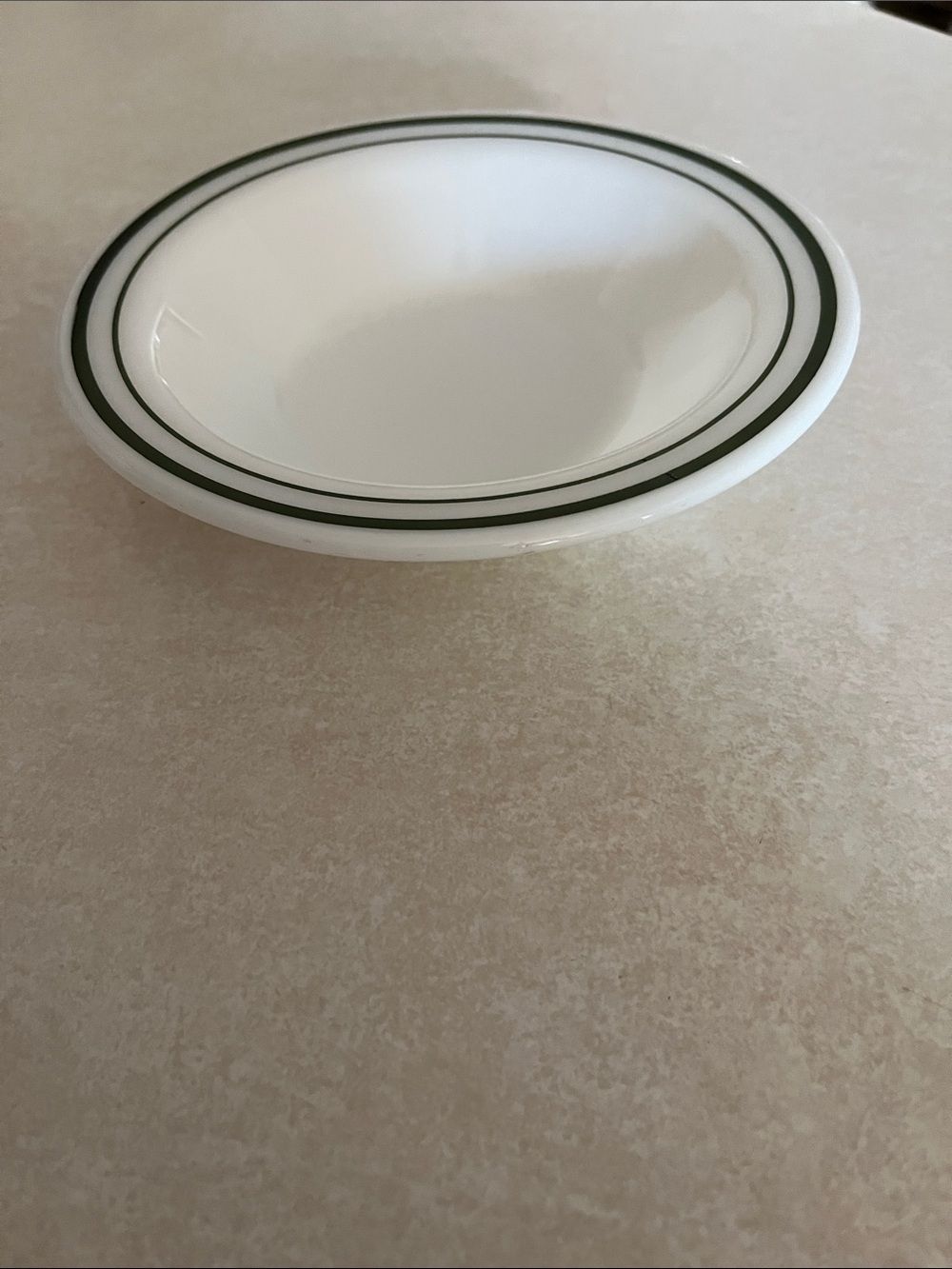 Classic Pyrex milk glass dessert bowl